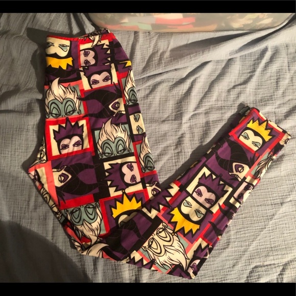 LuLaRoe Pants - Disney Villain adult leggings